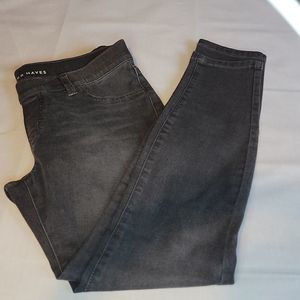 Denver Hayes Women's Mid Rise Skinny Pull On Jeggings